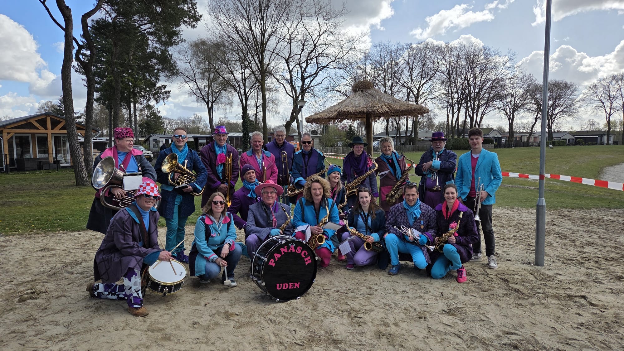 Panasch tijdens carnaval